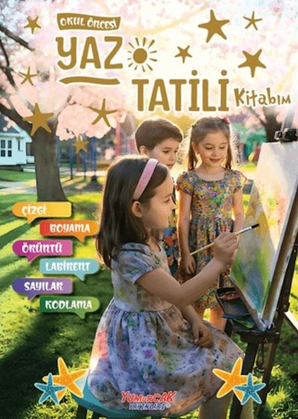 Okul Öncesi Yaz Tatili Kitabım ürün görseli 1