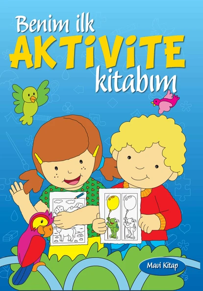 Benim İlk Aktivite Kitabım (Mavi Kitap) ürün görseli 1