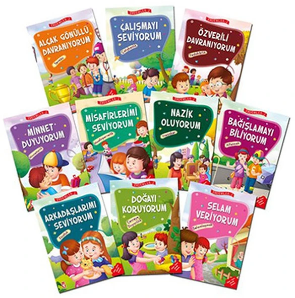 Erdemler Serisi 2 Set - 10 Kitap Takım ürün görseli 1
