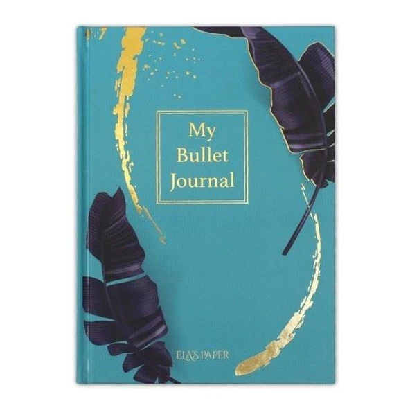 My Bullet Journal Defter (Tropikal Mavi) ürün görseli 1