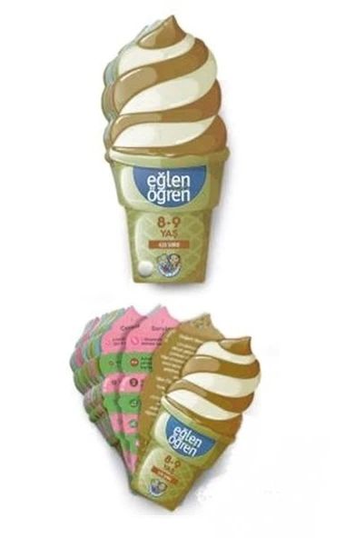Eğlen Öğren Ice Cream - 420 Soru (8-9 Yaş) ürün görseli 1
