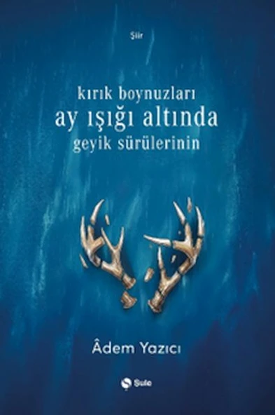 Kırık Boynuzları Ay Işığı Altında Geyik Sürülerinin ürün görseli 1