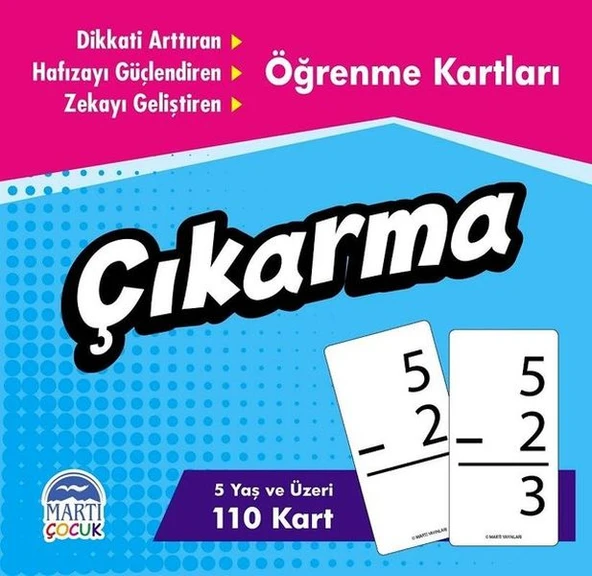 Öğrenme Kartları Çıkarma ürün görseli 1