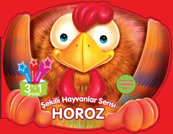 Şekilli Hayvanlar Serisi -  Horoz ürün görseli 1