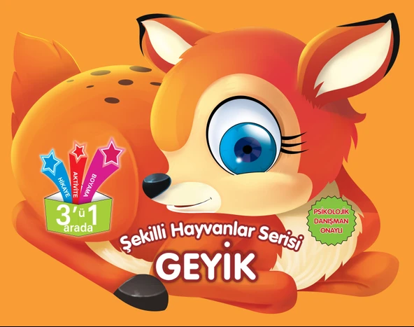 Şekilli Hayvanlar Serisi - Geyik ürün görseli 1
