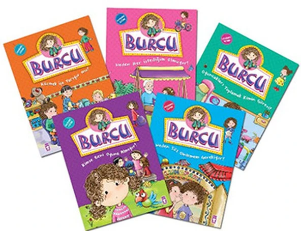 Burcu - Hikayelerle Davranış Eğitimi (5 Kitap Set) ürün görseli 1