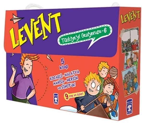 Levent Türkiye'yi Geziyorum - 6 (5 Kitap Takım) ürün görseli 1