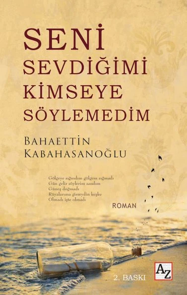 Seni Sevdiğimi Kimseye Söylemedim ürün görseli 1