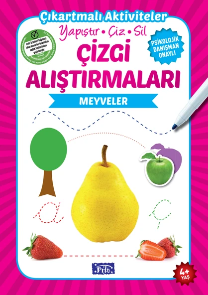 Meyveler - Çizgi Alıştırmaları ürün görseli 1