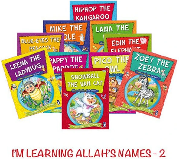 Allahın İsimlerini Öğreniyorum - 2 (10 Kitap Set) ürün görseli 1