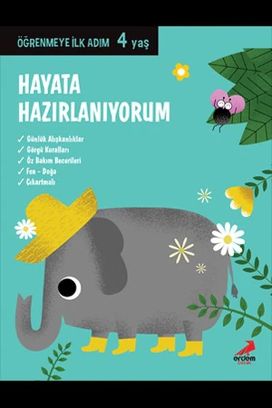 Hayata Hazırlanıyorum - Öğrenmeye İlk Adım (4 Yaş) ürün görseli 1