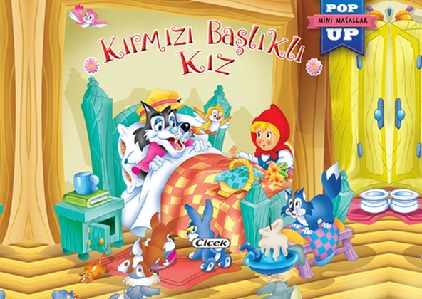 Pop-Up Mini Masallar-Kırmızı Başlıklı Kız ürün görseli 1