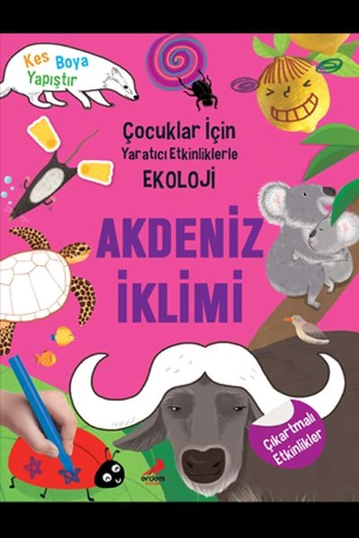 Akdeniz İklimi - Çocuklar İçin Yaratıcı Etkinliklerle Ekoloji - Kes-Boya-Yapıştır ürün görseli 1