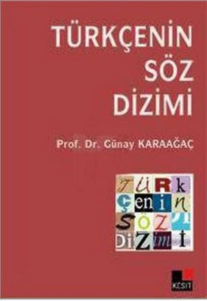 Türkçenin Söz Dizimi ürün görseli 1