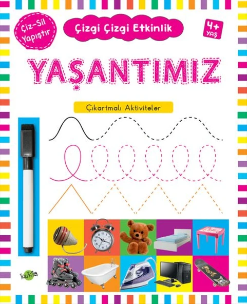 Çizgi Çizgi Etkinlik - Yaşantımız  (4+ Yaş) ürün görseli 1