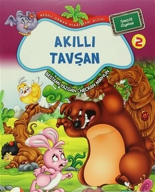 Akıllı Tavşan / Neşeli Orman Hikayeleri (Büyük Boy) ürün görseli 1
