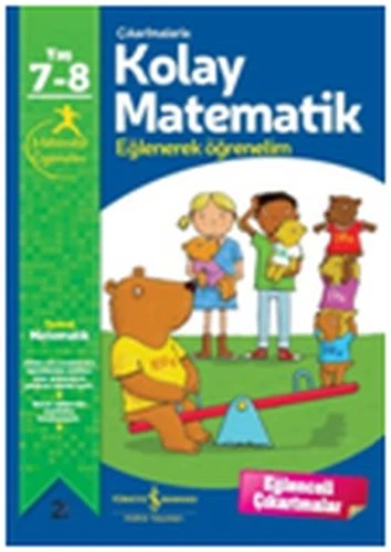 Çıkartmalarla Kolay Matematik Eğlenerek Öğrenelim 7-8 Yaş ürün görseli 1