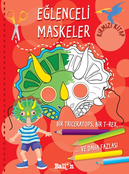 Eğlenceli Maskeler (Kırmızı Kitap) ürün görseli 1