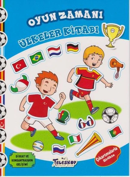 Oyun Zamanı Ülkeler Kitabı ürün görseli 1
