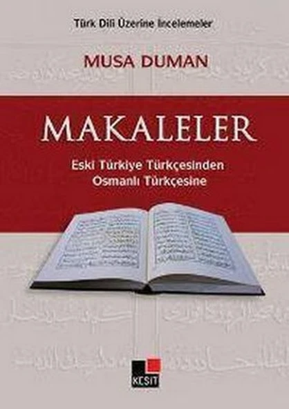 Makaleler Eski Türkiye TürkçesindenOsmanlı Türkçesine ürün görseli 1