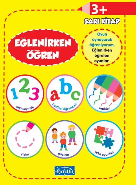 Eğlenirken Öğren Sarı Kitap 3+ ürün görseli 1