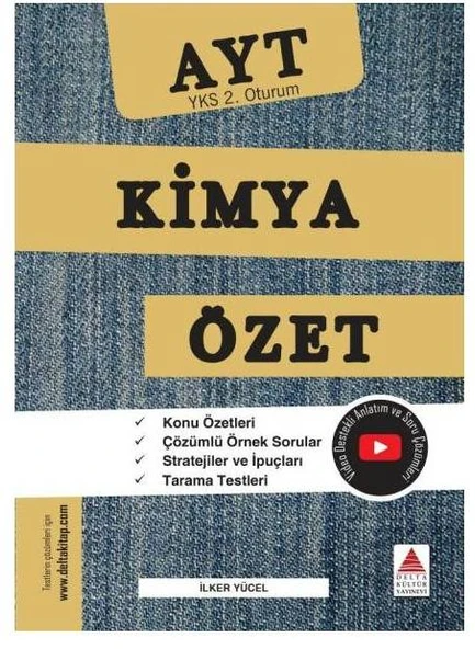 Delta Kültür YKS 2. Oturum Kimya Özet ürün görseli 1