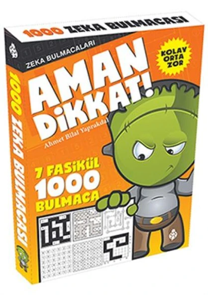 Zeka Bulmacaları Aman Dikkat (7 Fasikül) ürün görseli 1