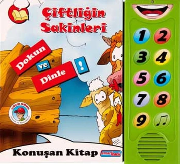 Çiftliğin Sakinleri  Dokun ve Dinle Konuşan Kitap ürün görseli 1