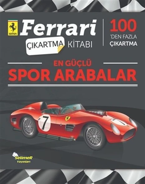 En Güçlü Spor Arabalar - Ferrari Çıkartma Kitabı ürün görseli 1