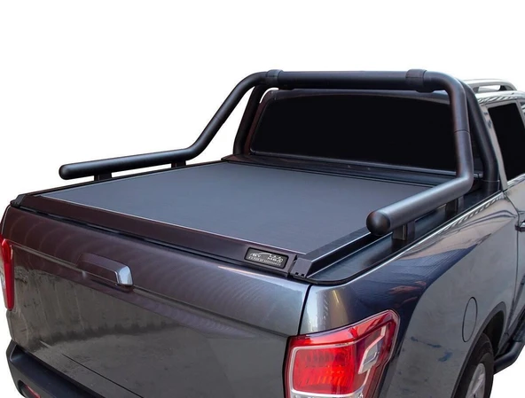 Isuzu D-Max Omback Sürgülü Bagaj Kapama Siyah 2005-2012 Arası ürün görseli 1