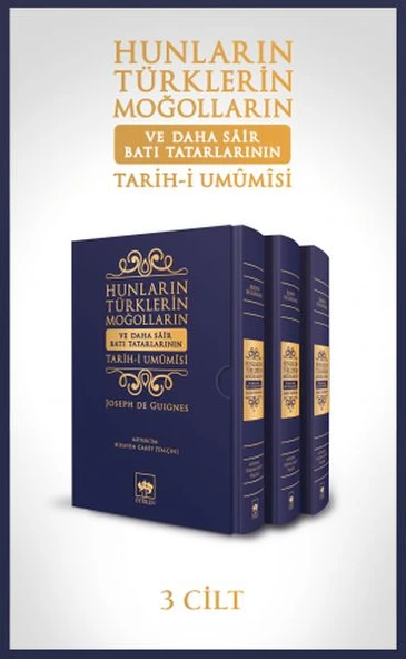 Hunların Türklerin Moğolların ve Daha Sair Batı Tatarlarının Tarih i Umumisi (Ciltli - Kutulu) ürün görseli 1