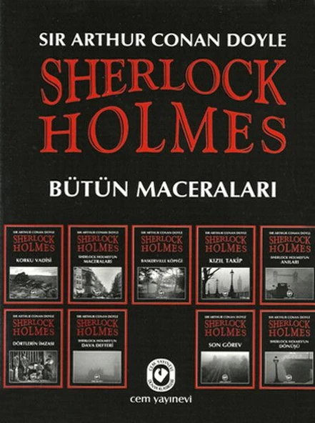 Sherlock Holmes Bütün Maceraları (9 Kitap Takım) ürün görseli 1
