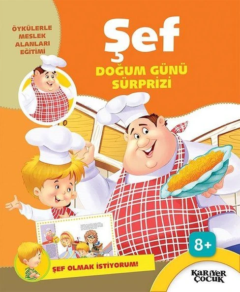 Şef Doğum Günü Sürprizi - Şef Olmak İstiyorum! ürün görseli 1