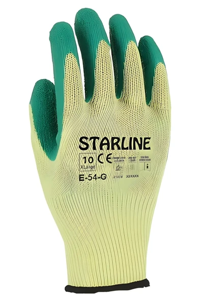Starline E-54-G Lateks Eldiven YEŞİL ürün görseli 1