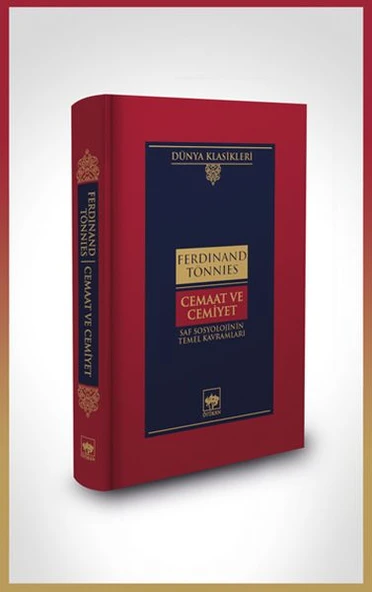 Cemaat ve Cemiyet-Dünya Klasikleri (Ciltli) ürün görseli 1