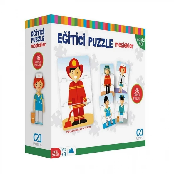 CA.5030 CA Games, Eğitici Puzzle Meslekler ürün görseli 1