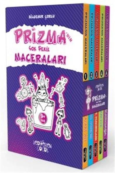 Prizma’nın Çok Şekil Maceraları Seti - 5 Kitap Takım ürün görseli 1
