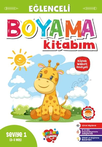 Eğlenceli Boyama – Seviye 1 (2-3 Yaş) ürün görseli 1