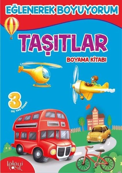 Taşıtlar Boyama Kitabım ürün görseli 1