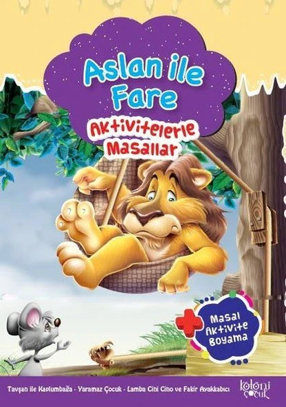 Aslan ile Fare - Aktivitelerle Masallar ürün görseli 1