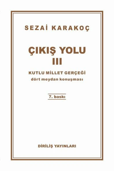 Çıkış Yolu 3 - Kutlu Millet Gerçeği ürün görseli 1