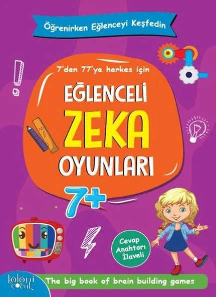 Eğlenceli Zeka Oyunları - Mor Kitap -Öğrenirken Eğlenceyi Keşfedin ürün görseli 1