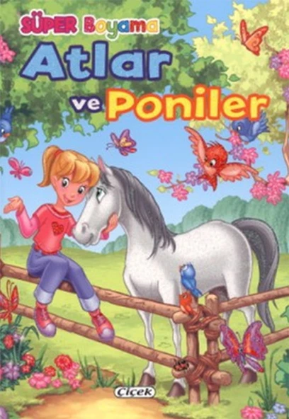 Süper Boyama-Atlar Ve Poniler-2 ürün görseli 1