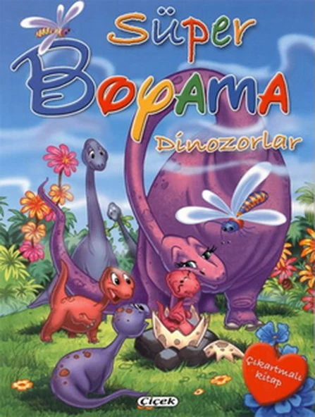 Süper Boyama   Dinazorlar ürün görseli 1