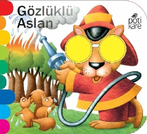 Delikli Kitaplar Serisi - Gözlüklü Aslan ürün görseli 1