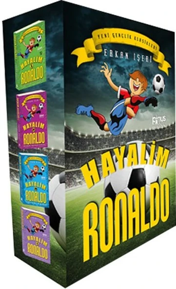 Hayalim Ronaldo Seti - 4 Kitap kutulu ürün görseli 1