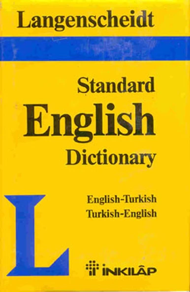 İngilizce Türkçe Langenscheidts Standart Sözlük ürün görseli 1