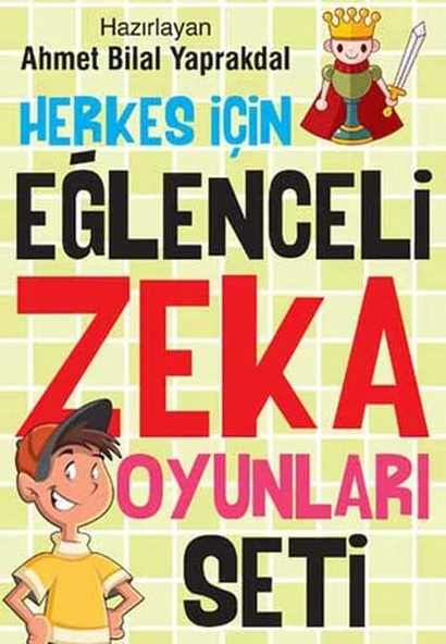 Herkes İçin Eğlenceli Zeka Oyunları Seti (4 Kitap) ürün görseli 1
