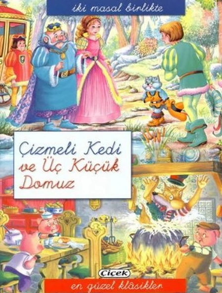 Çizmeli Kedi Ve Üç Küçük Domuz ürün görseli 1