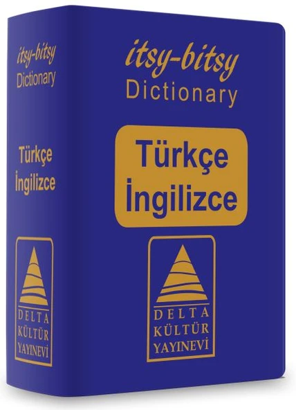 Delta Kültür Türkçe - İngilizce Mini Sözlük ürün görseli 1
